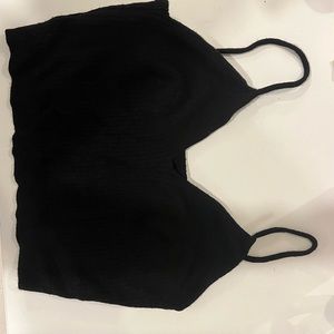 Very cute black crop top